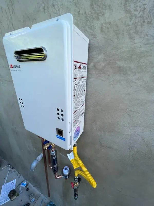 Tankless water heater installation for Firestone Park homes